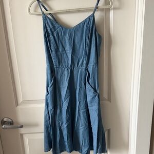 LC Lauren Conrad Blue Mini Dress